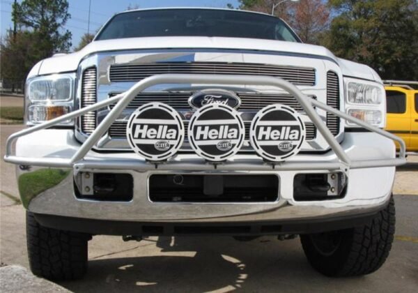 N-Fab Pre-Runner Light Bar 99-07 Ford F250/F350 Super Duty/Excursion - Gloss Black - Image 7