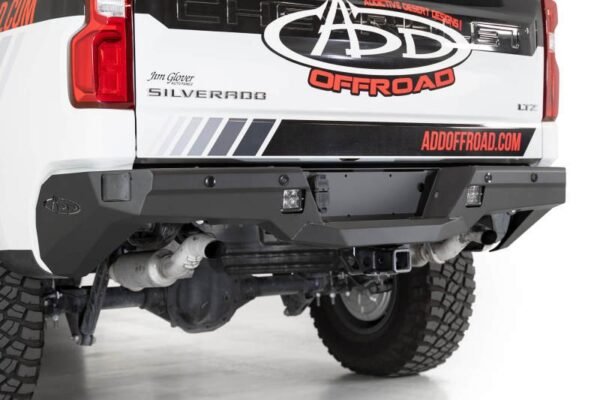 Addictive Desert Designs 2019-2020 Chevrolet Silverado 1500 Stealth Rear Bumper - Image 10
