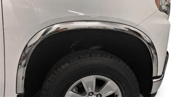 Putco 19-20 Chevy Silverado 1500 Stainless Steel Fender Trim - 97125 - Image 4
