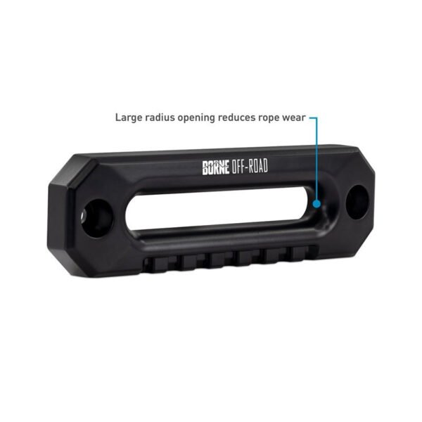 Borne Off-Road Hawse Fairlead - Black - Image 2