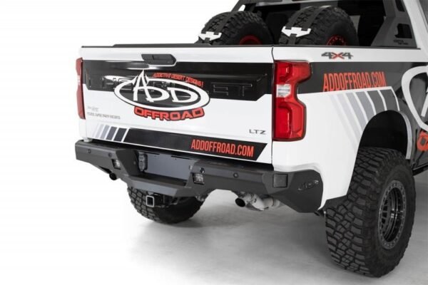 Addictive Desert Designs 2019-2020 Chevrolet Silverado 1500 Stealth Rear Bumper - Image 2