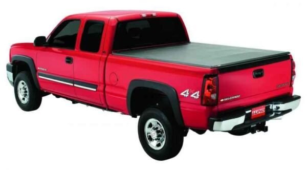 Lund 15-18 Ford F-150 (5.5ft. Bed) Genesis Tri-Fold Tonneau Cover - Black - Image 5