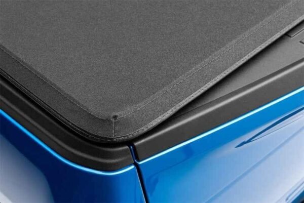 Lund 99-17 Ford F-250 Super Duty (8ft. Bed) Genesis Elite Tri-Fold Tonneau Cover - Black - Image 9