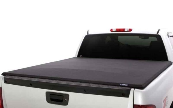 Lund 07-17 Chevy Silverado 1500 (5.5ft. Bed) Genesis Elite Roll Up Tonneau Cover - Black - Image 2