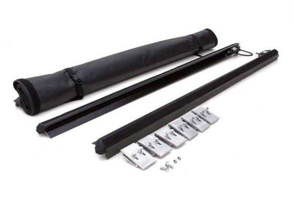 Lund 07-17 Chevy Silverado 1500 (5.5ft. Bed) Genesis Elite Roll Up Tonneau Cover - Black - Image 8