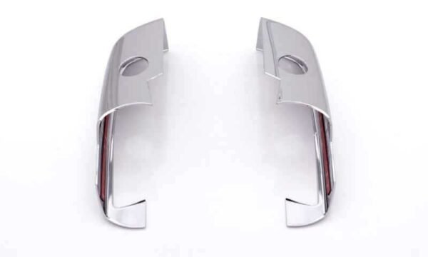 AVS 14-18 Chevy Silverado 1500 Lower Mirror Covers 2pc - Chrome - Image 3