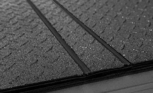 Access LOMAX Tri-Fold Cover 07-21 Toyota Tundra - 5ft 6in Bed (w/ Deck Rail) -  Black Diamond - Image 10