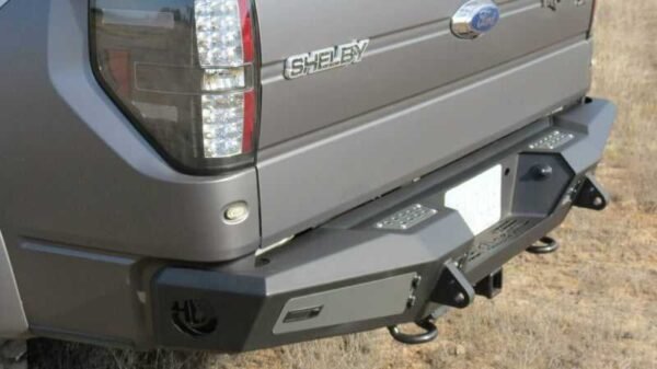 Addictive Desert Designs 10-14 Ford F-150 Raptor HoneyBadger Rear Bumper w/ Tow Hooks - Image 6