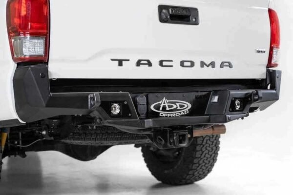 Addictive Desert Designs 16-19 Toyota Tacoma Stealth Fighter Rear Bumper w/ Backup Sensor Cutouts - Image 2