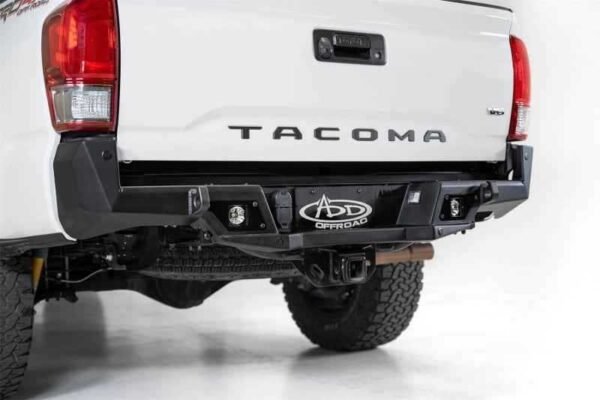 Addictive Desert Designs 16-19 Toyota Tacoma Stealth Fighter Rear Bumper w/ Backup Sensor Cutouts - Image 6