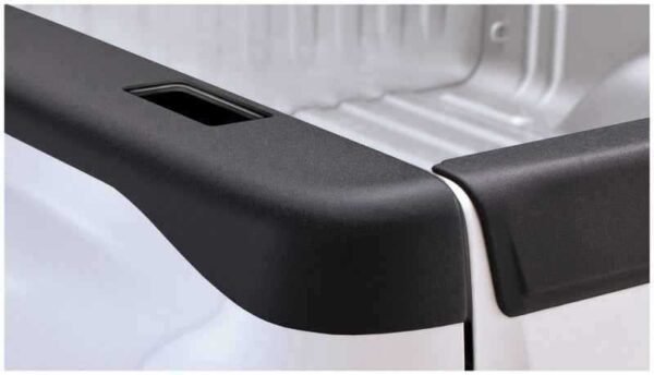 Bushwacker 07-14 Chevy Silverado 1500 Fleetside Bed Rail Caps 97.6in Bed - Black - Image 2