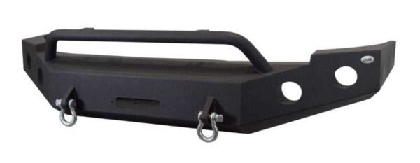DV8 Offroad 07-13 Chevrolet Silverado 1500 Front Bumper - Black Powdercoat - Image 2
