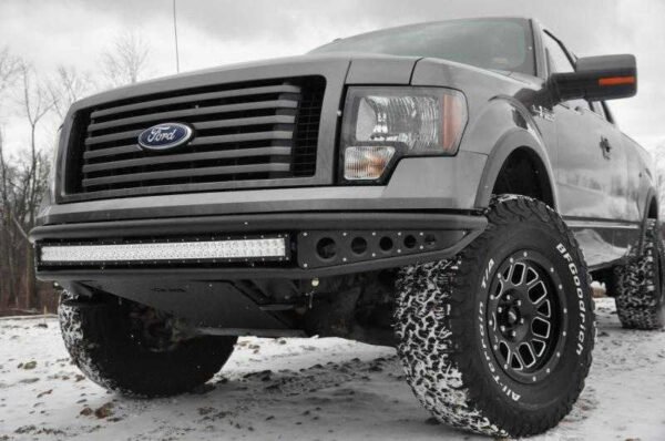 DV8 Offroad 09-14 Ford F-150 Baja Style Front Bumper - Image 3
