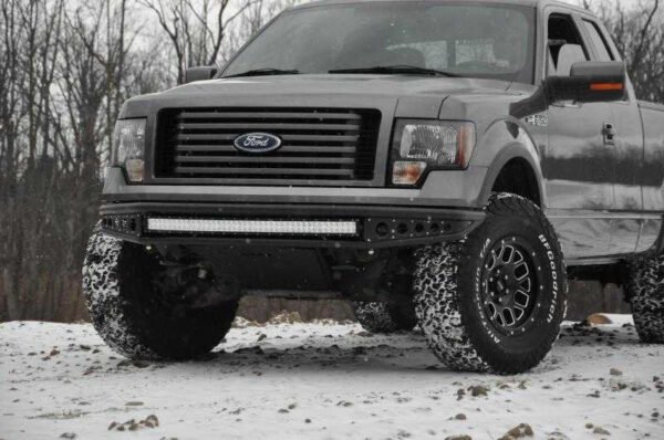 DV8 Offroad 09-14 Ford F-150 Baja Style Front Bumper - Image 4