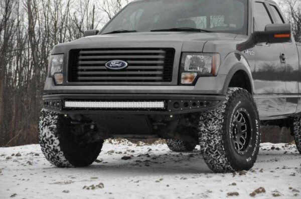DV8 Offroad 09-14 Ford F-150 Baja Style Front Bumper - Image 5