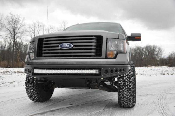 DV8 Offroad 09-14 Ford F-150 Baja Style Front Bumper - Image 6