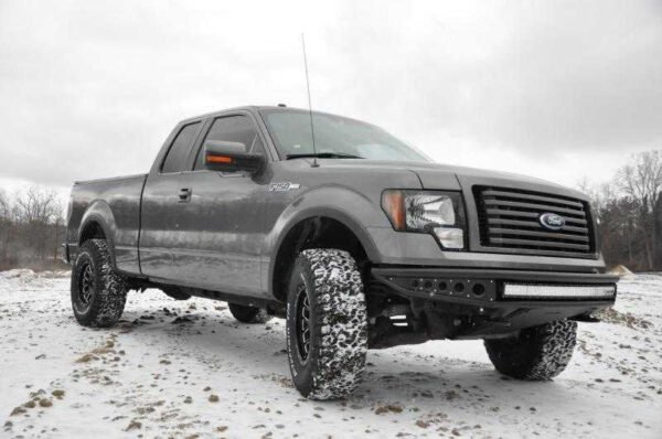DV8 Offroad 09-14 Ford F-150 Baja Style Front Bumper - Image 7