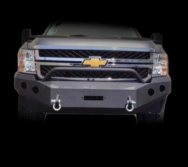 DV8 Offroad 11-14 Chevrolet Silverado 2500 Front Bumper - Image 4