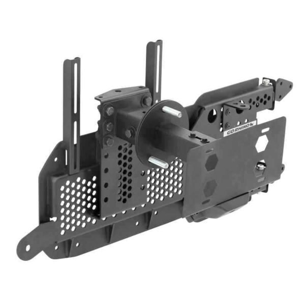 Go Rhino 08-22 Jeep Wrangler JL/JLU Body Mount Spare Tire Carrier - Tex. Blk - Image 5