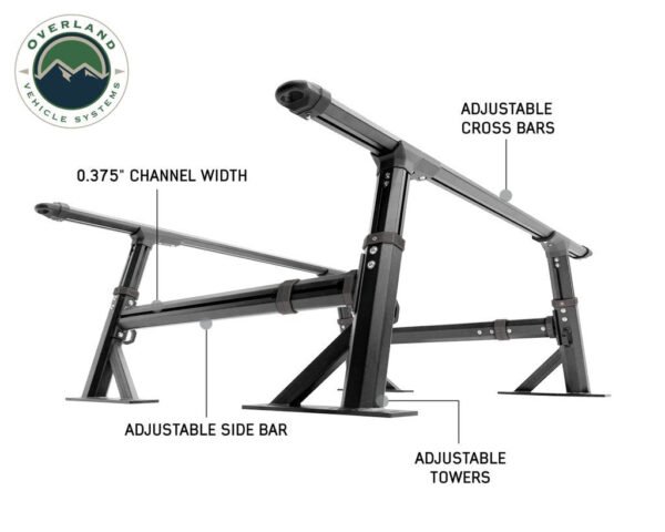 22040200 Overland Vcl Freedom Rack Systems - 6.5' Truck B