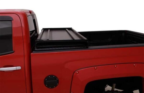 Lund 04-08 Ford F-150 Styleside (5.5ft. Bed) Hard Fold Tonneau Cover - Black - Image 7