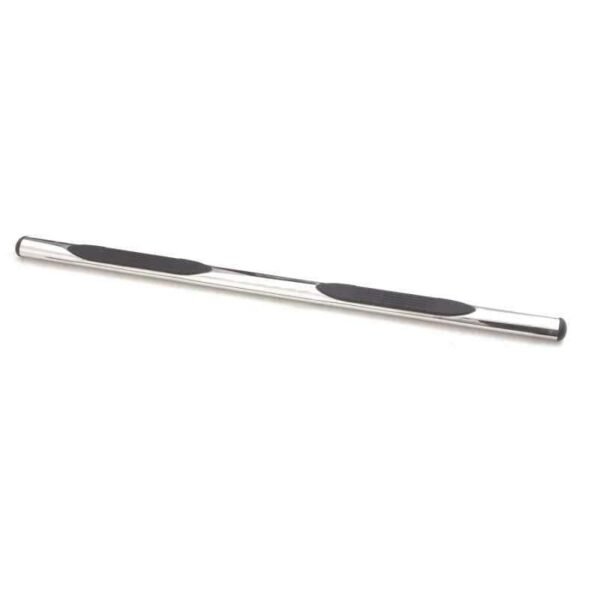 Lund 05-17 Nissan Frontier Crew Cab 4in. Oval Straight SS Nerf Bars - Polished