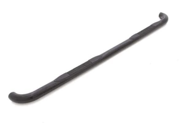 Lund 05-17 Toyota Tacoma Access Cab 3in. Round Bent Steel Nerf Bars - Black - Image 2