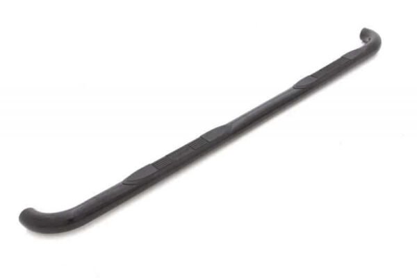Lund 05-17 Toyota Tacoma Access Cab 3in. Round Bent Steel Nerf Bars - Black - Image 3