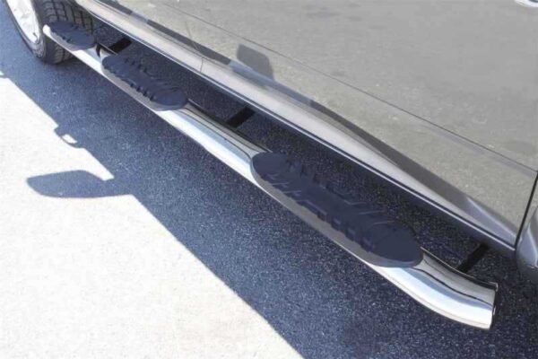 Lund 09-17 Dodge Ram 1500 Crew Cab (5.5ft. Bed) 5in. Oval WTW SS Nerf Bars - Polished - Image 2
