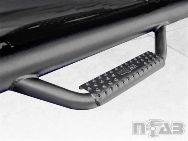 N-Fab Nerf Step 01-06 Chevy-GMC 1500/2500/3500 Crew Cab 8ft Bed - Tex. Black - Bed Access - 3in - Image 5
