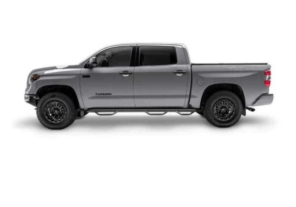 N-Fab Nerf Step 01-06 Chevy-GMC 1500/2500/3500 Crew Cab 8ft Bed - Tex. Black - Bed Access - 3in - Image 8