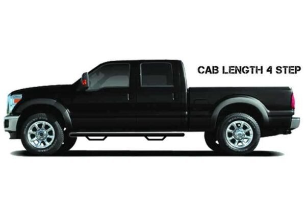 N-Fab Nerf Step 09-15.5 Dodge Ram 1500 Quad Cab - Tex. Black - Cab Length - 3in - Image 6