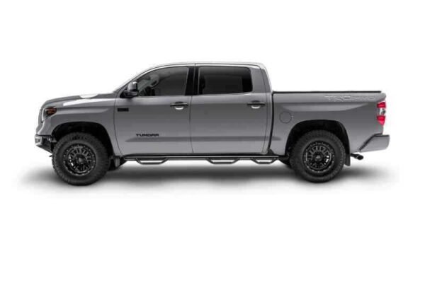 N-Fab Nerf Step 10-17 Dodge Ram 2500/3500 Crew Cab 8ft Bed - Gloss Black - Bed Access - 3in - Image 7