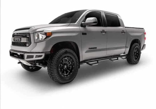 N-Fab Nerf Step 10-17 Dodge Ram 2500/3500 Crew Cab 8ft Bed - Gloss Black - Bed Access - 3in - Image 8