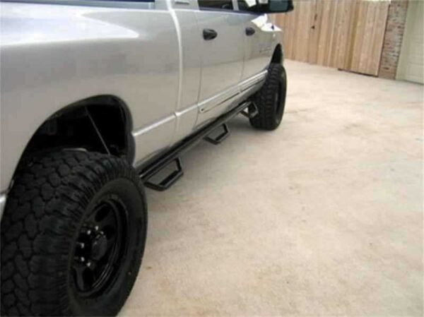 N-Fab Nerf Step 10-17 Dodge Ram 2500/3500 Mega Cab 6.4ft Bed - Gloss Black - Bed Access - 3in - Image 3