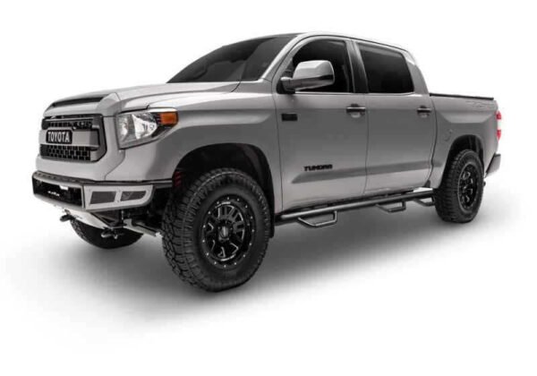 N-Fab Nerf Step 15-17 GMC - Chevy Canyon/Colorado Crew Cab 6ft Bed - Tex. Black - Bed Access - 3in - Image 9