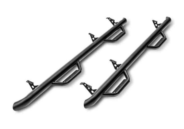 N-Fab Nerf Step 15-17 GMC - Chevy Canyon/Colorado Crew Cab 6ft Bed - Tex. Black - W2W - 3in - Image 2