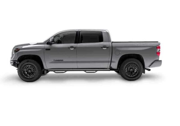 N-Fab Nerf Step 15-17 GMC - Chevy Canyon/Colorado Crew Cab 6ft Bed - Tex. Black - W2W - 3in - Image 9
