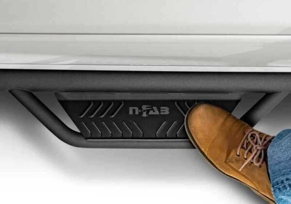 N-Fab Podium LG 2021 Ford Bronco 4 Door - Tex. Black - 3in - Image 3