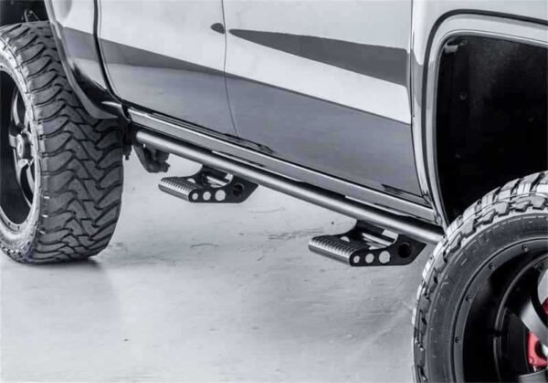 N-Fab RKR Rails 09-17 Dodge Ram 1500 10-17 Ram 2500/3500/4500 Crew Cab - Tex. Black - 1.75in - Image 6