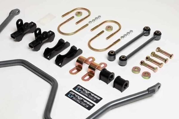 Progress Tech 99-06 Chevrolet Silverado 1500 / GMC Sierra 1500 Rear Sway Bar (25mm) - Gray - Image 3