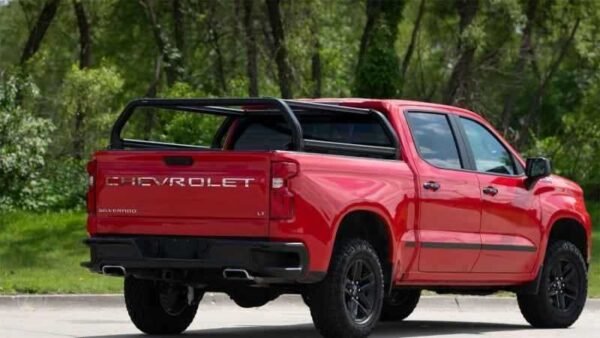 Putco 14-18 Chevy Silverado 1500 / GMC Sierra 1500 - 6.5ft (Standard Bed) Venture TEC Rack - Image 4