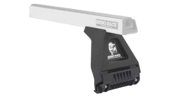 Rhino Heavy Duty Silver Gutter Mount Roof Rack System - 5.9 in. Legs - Pair