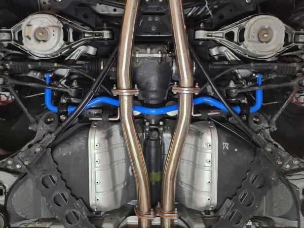 aFe 09-20 Nissan 370Z 09-20 V6-3.7L Control Rear Sway Bar - Blue - Image 4