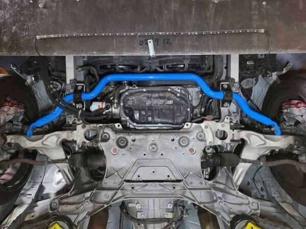 aFe 09-20 Nissan 370Z V6-3.7L Front and Rear Control Sway Bar Set - Blue - Image 4