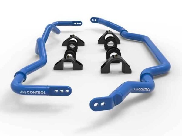aFe 09-20 Nissan 370Z V6-3.7L Front and Rear Control Sway Bar Set - Blue - Image 5