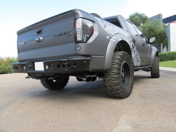 Addictive Desert Designs 10-14 Ford F-150 Raptor Venom Rear Bumper w/ Backup Sensor Cutouts - Image 5