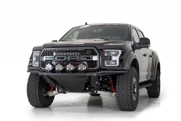 Addictive Desert Designs 17-20 Ford Raptor Pro Add-On Light Hoop - Hammer Black - Image 4