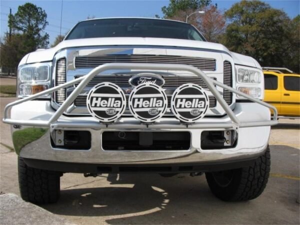 N-Fab Pre-Runner Light Bar 99-07 Ford F250/F350 Super Duty/Excursion - Gloss Black - Image 10