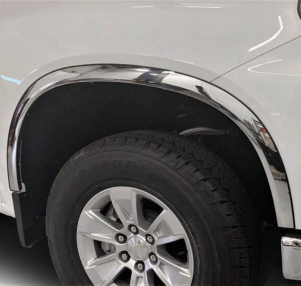 Putco 19-20 Chevy Silverado 1500 Stainless Steel Fender Trim - 97125 - Image 2